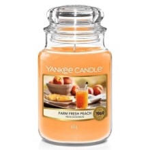 Yankee Candle - Lõhnaküünal FARM FRESH PEACH suur 623g 110-150 tundi