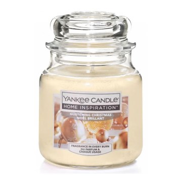 Yankee Candle - Lõhnaküünal GLISTENING CHRISTMAS väike 104g 20-30 tundi