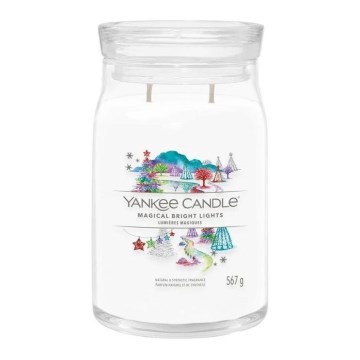 Yankee Candle - lõhnaküünal MAGICAL BRIGHT LIGHTS suur 567g 60-90 tundi