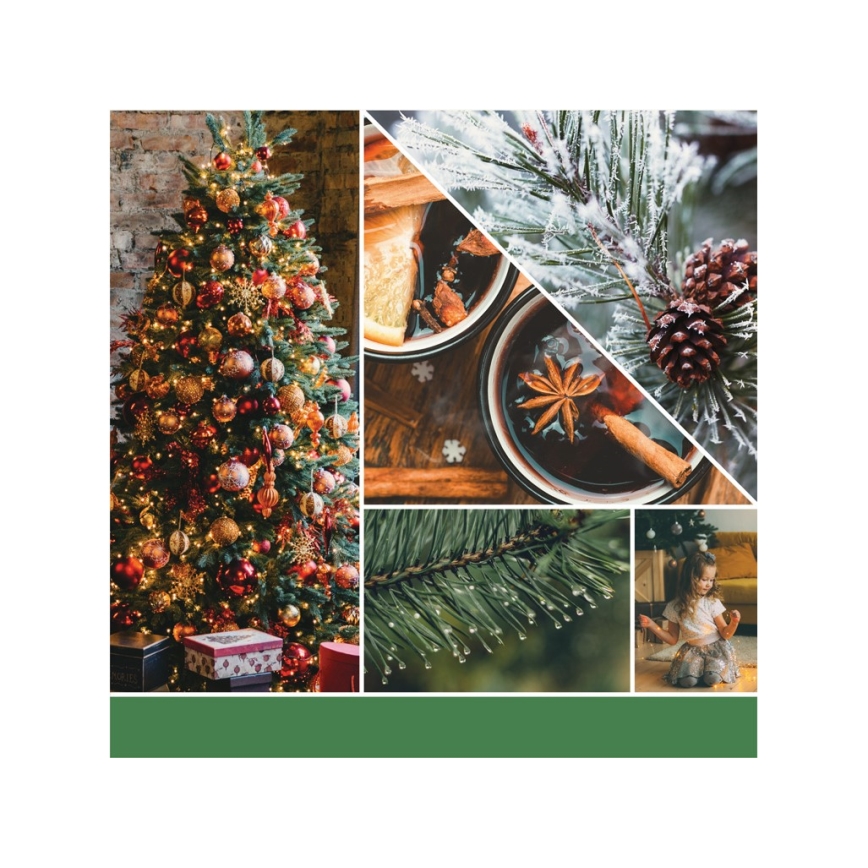 Yankee Candle - lõhnaküünal SHIMMERING CHRISTMAS TREE suur 567g 60-90 tundi.