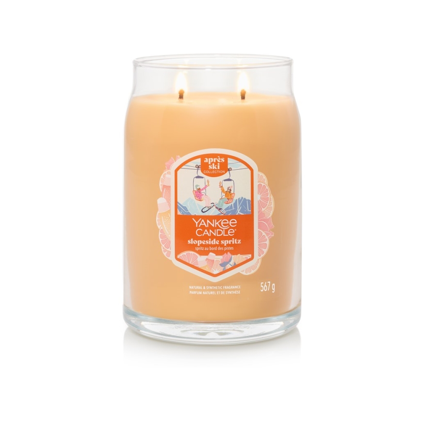 Yankee Candle - Lõhnaküünal SLOPESIDE SPRITZ suur 567 g 60-90 tundi