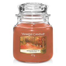 Yankee Candle - Lõhnaküünal WOODLAND ROAD TRIP keskmine 411g 65-75 tundi
