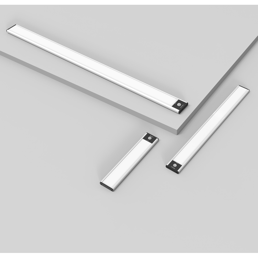Yeelight - LED Hämardatav laetav mööblivalgustus anduriga LED/2,3W/1500 mAh 4000K 40 cm hõbedane