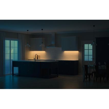 Yeelight - LED Hämardatav laetav mööblivalgustus anduriga LED/2,4W/2200 mAh 2700K 60 cm must