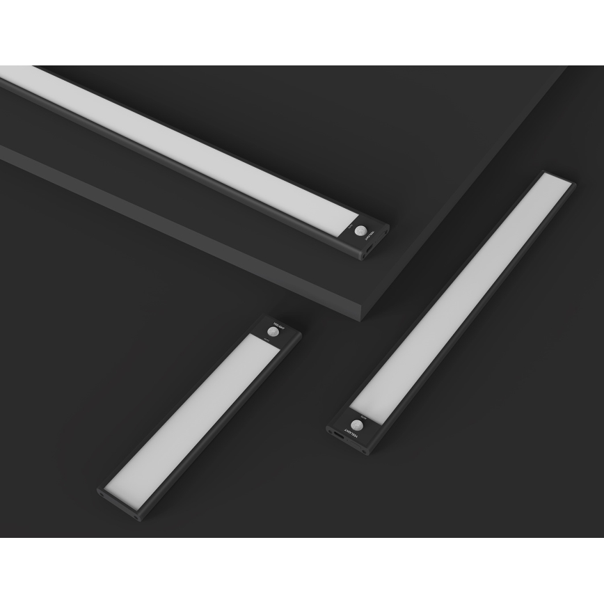 Yeelight - LED Hämardatav laetav mööblivalgustus anduriga LED/2,4W/2200 mAh 4000K 60 cm must