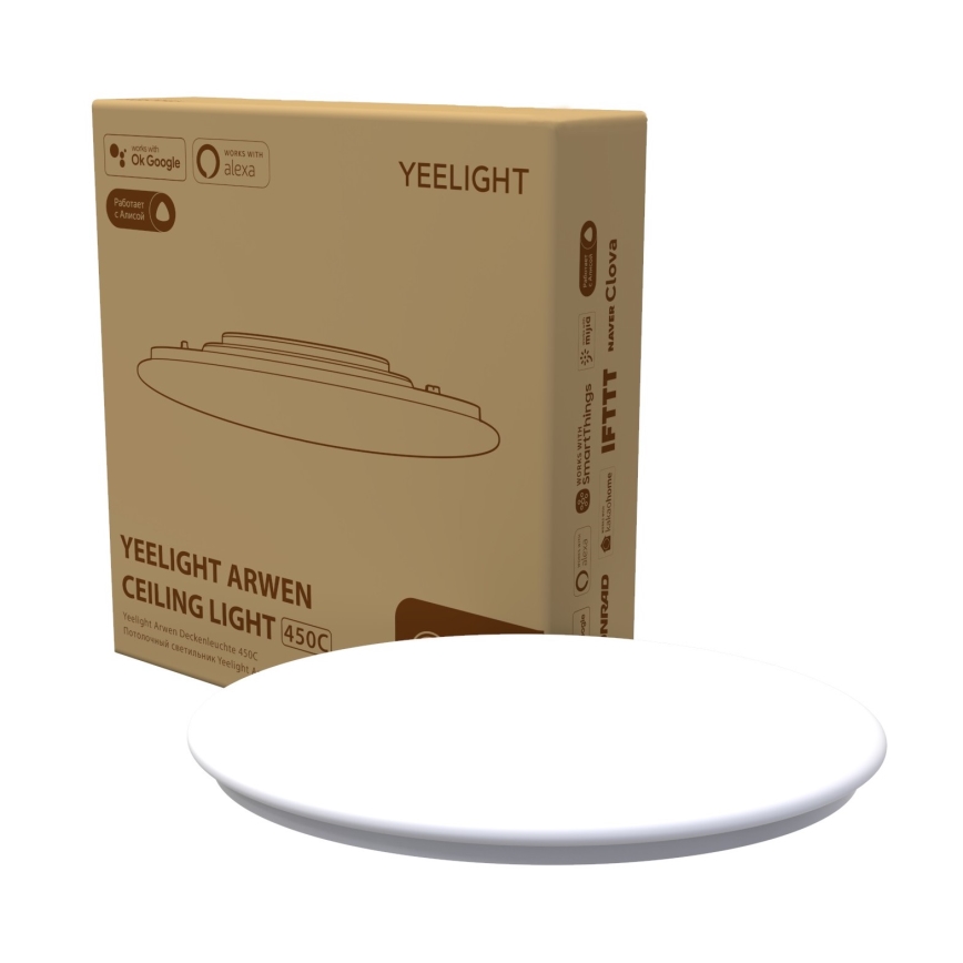 Yeelight - LED RGB Hämardatav valgusti vannituppa ARWEN 450C LED/50W/230V IP50 CRI 90 + kaugjuhtimispult Wi-Fi/BT