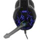 Yenkee - LED Mägurite kõrvaklapid mikrofoniga must/sinine