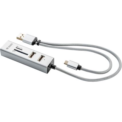 Yenkee - USB Jaotur 2.0 and OTG ja kaardilugeja