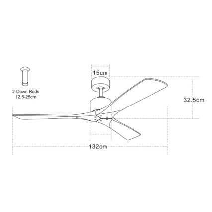 Zambelis 19143-B - Laeventilaator + pult