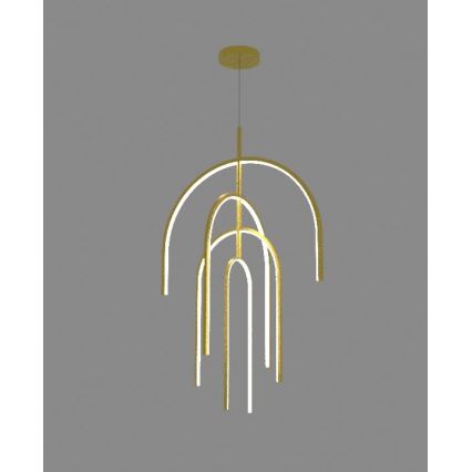 Zambelis 1933 - LED Hämardatav lühter LED/96W/230V kuldne
