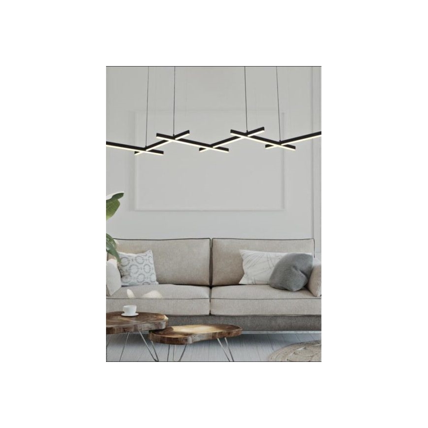 Zambelis 1948 - LED Hämardatav lühter LED/85W/230V must