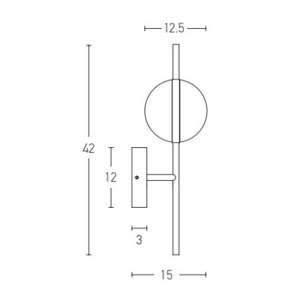 Zambelis 2003 - LED Seinavalgusti LED/8W/230V