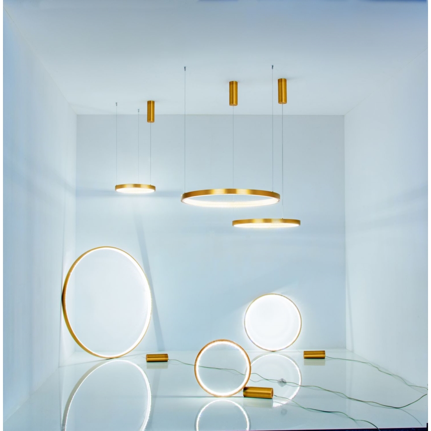 Zambelis 2007 - LED Hämardatav lühter LED/50W/230V kuldne