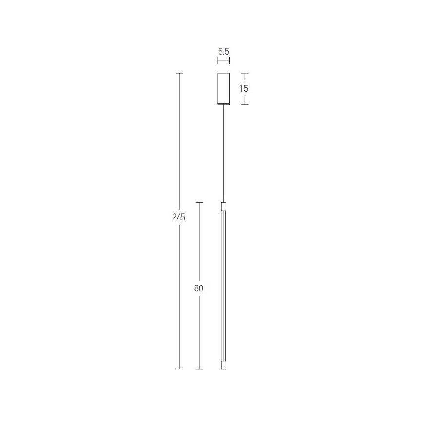 Zambelis 20121 - LED Lühter LED/12W/230V must