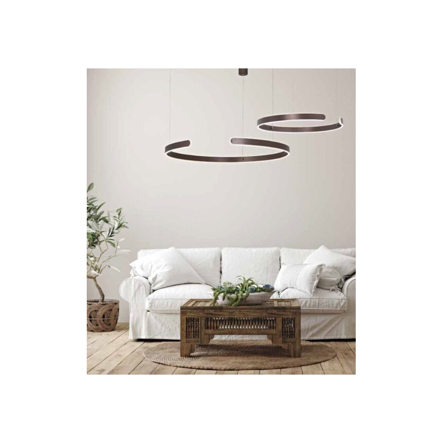 Zambelis 2013 - LED Hämardatav lühter LED/40W/230V pruun
