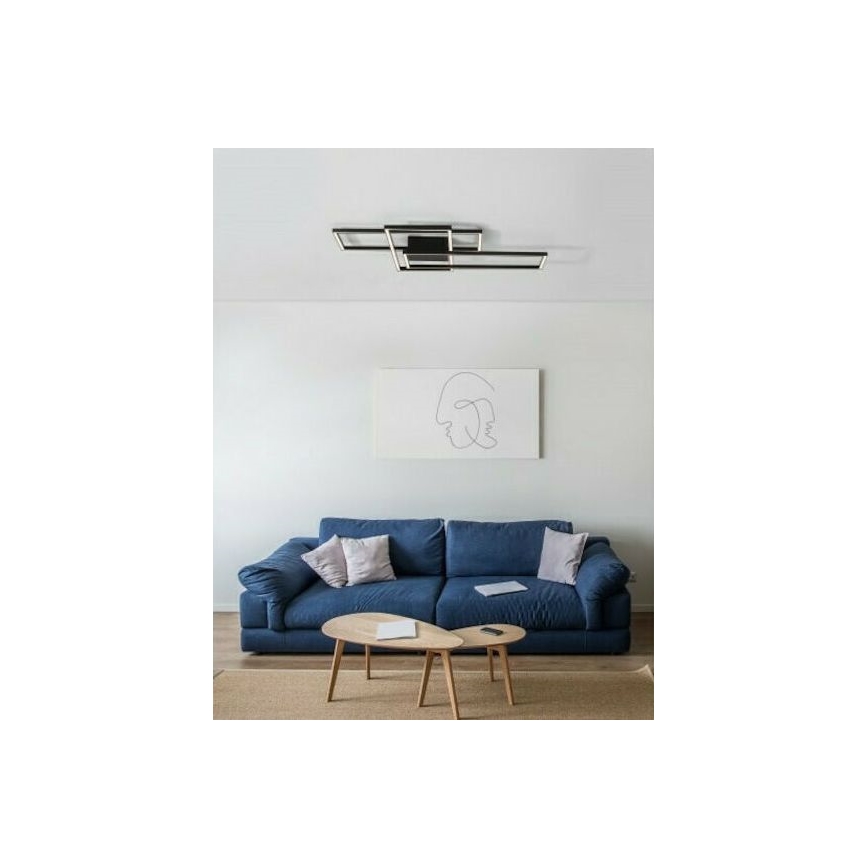 Zambelis 2020 - LED Hämardatav pinnale kinnitatav lühter LED/55W/230V must