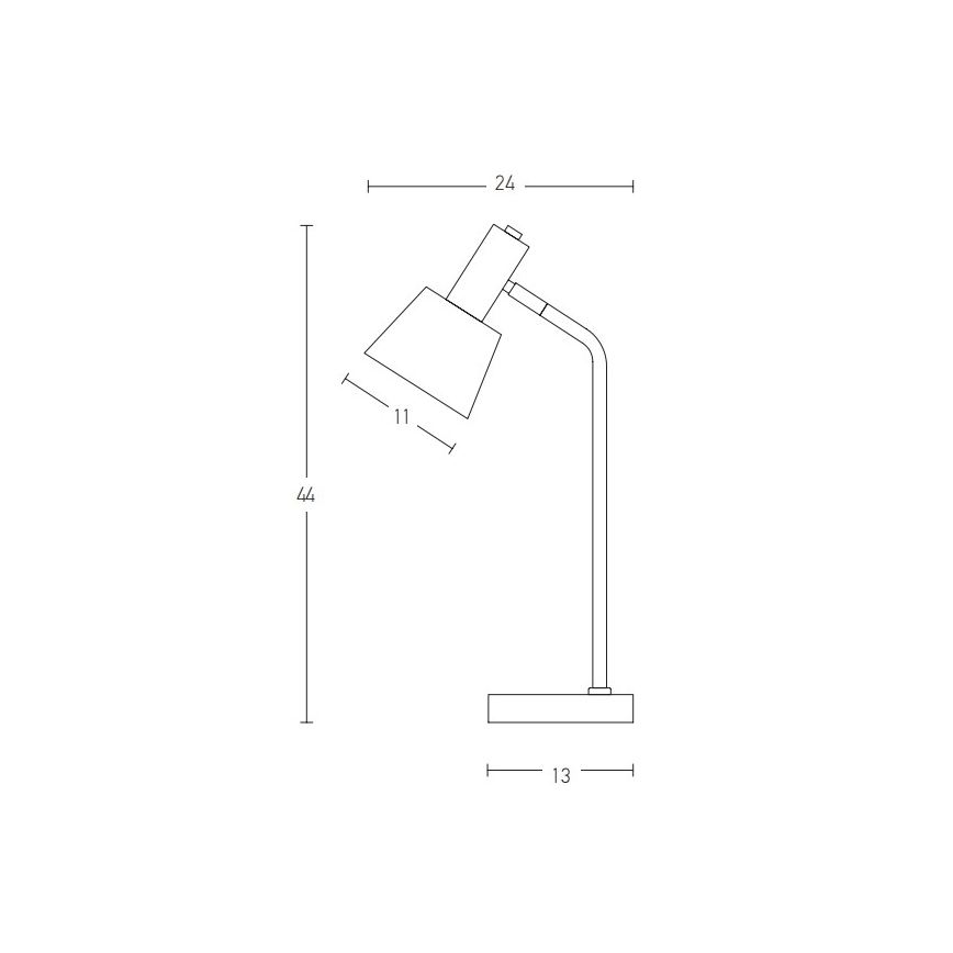 Zambelis 20221 - Laualamp 1xE14/25W/230V valge