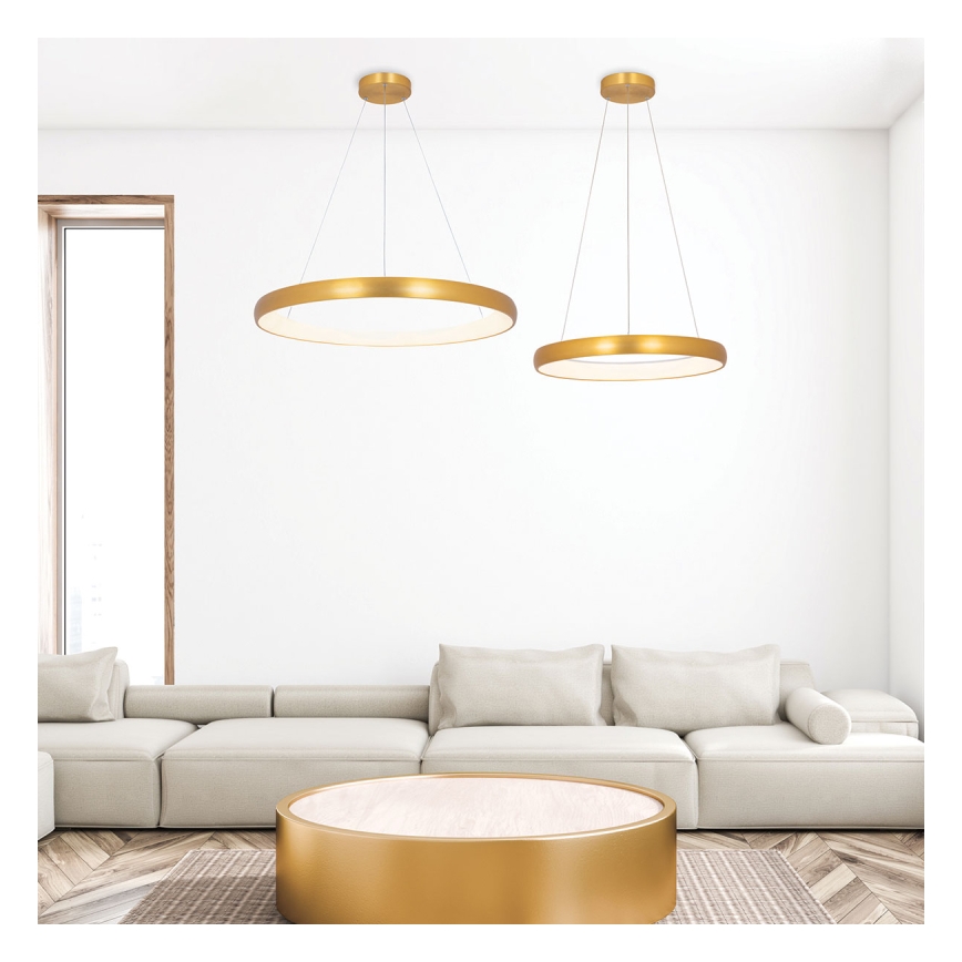 Zambelis 2046 - LED Hämardatav lühter LED/30W/230V d. 40 cm kuldne