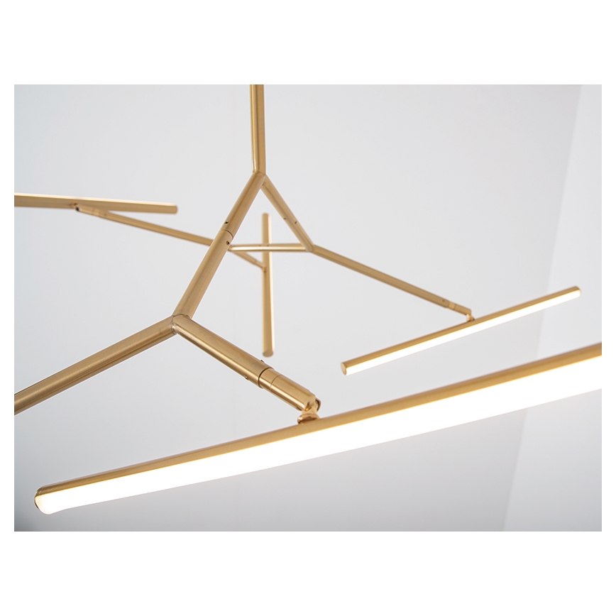 Zambelis 2071 - LED Hämardatav ripplühter LED/49W/230V kuldne