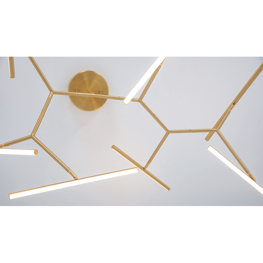 Zambelis 2073 - LED Hämardatav ripplühter LED/68W/230V kuldne
