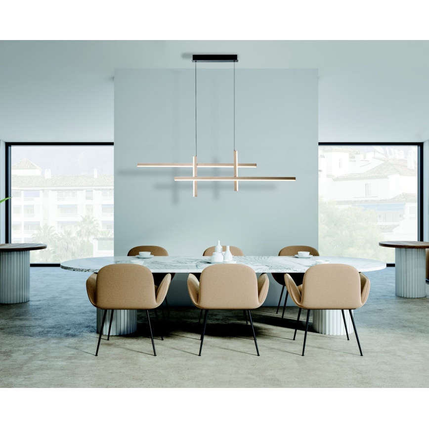 Zambelis 22022 - LED Hämardatav lühter LED/41W/230V kuldne