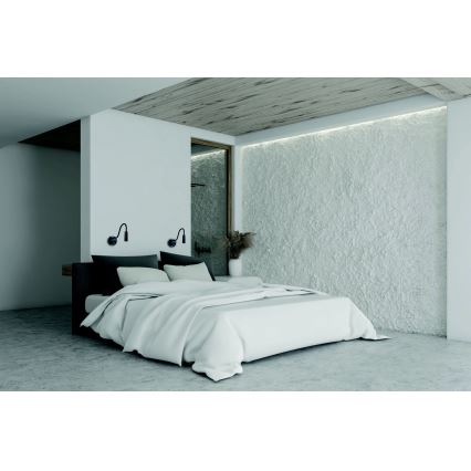 Zambelis 22049 - LED Paindlik väike lamp LED/3W/230V CRI90 must