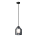 Zambelis 22051 - Ripplamp kaabliga 1xG9/5W/230V läbimõõt 18 cm must