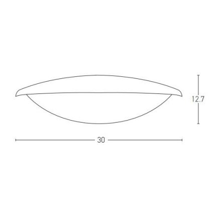 Zambelis E115 - LED Väli seinavalgusti LED/6W/230V IP54 antratsiit