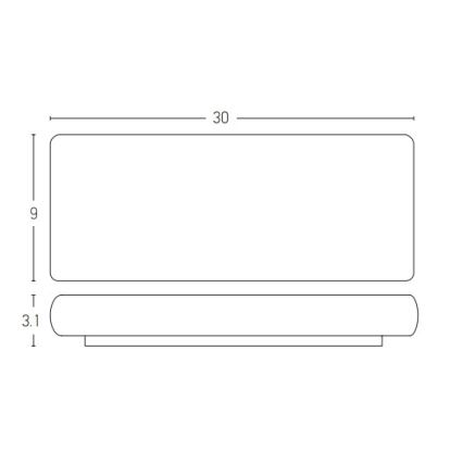 Zambelis E240 - LED Väli seinavalgusti 2xLED/10W/230V IP65 antratsiit