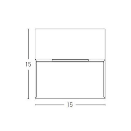 Zambelis E241-G - LED Väli trepivalgustus LED/6W/230V IP65 antratsiit