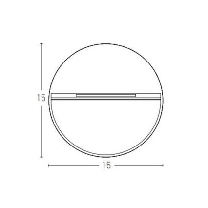 Zambelis E242-G - LED Väli trepivalgustus LED/6W/230V IP65 antratsiit