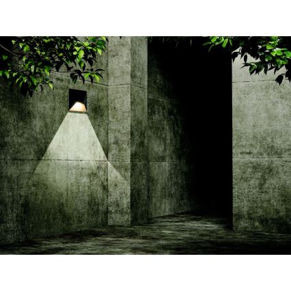 Zambelis E243 - LED Väli seinavalgusti LED/7W/230V IP44 antratsiit