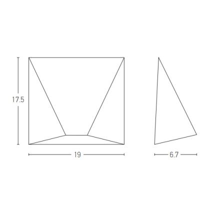 Zambelis E243 - LED Väli seinavalgusti LED/7W/230V IP44 antratsiit