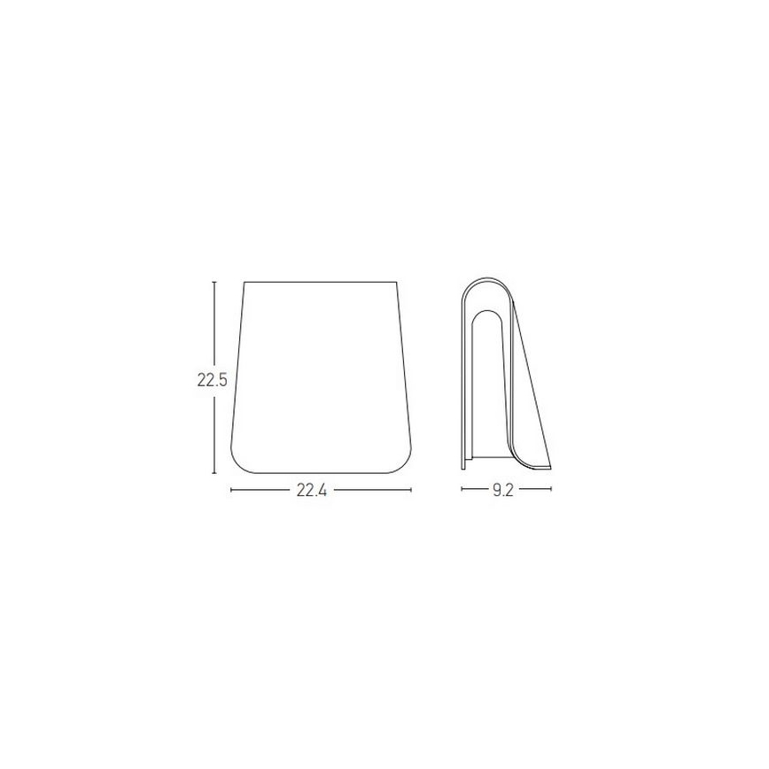 Zambelis E245 - LED Väli seinavalgusti LED/6W/230V IP54 antratsiit