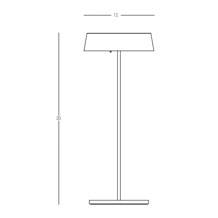Zambelis E290 - LED Hämardatav välivalgusti LED/2,2W/5V IP54 valge