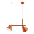 ZELTA ripplamp kaabliga, 2xE27/15W/230V, oranž