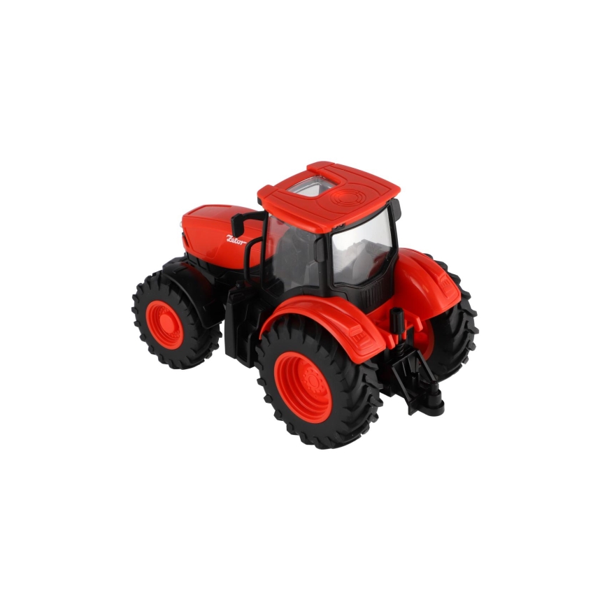 Zetor-traktor lahtise haagisega, 2xAA + kaugjuhtimispuldiga