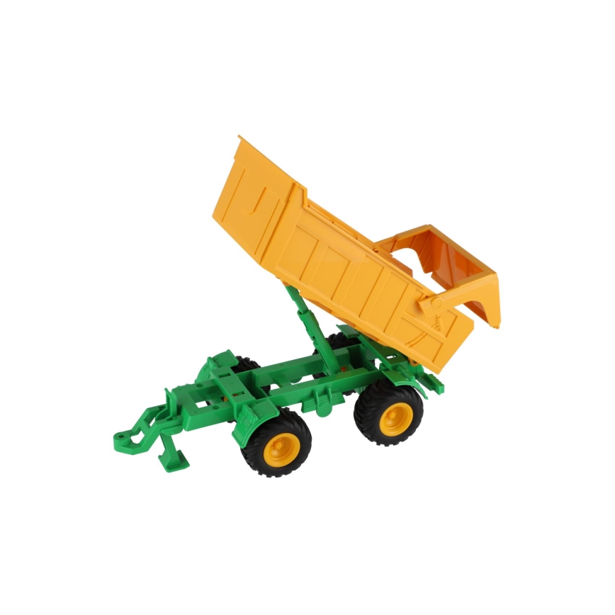 Zetor-traktor lahtise haagisega, 2xAA + kaugjuhtimispuldiga