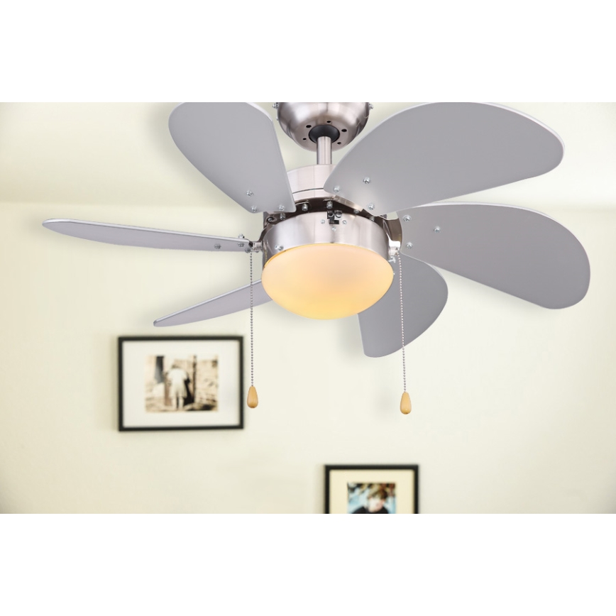 ZEVENTI - Laeventilaator FAMARA 1xE14/60W/230V hall
