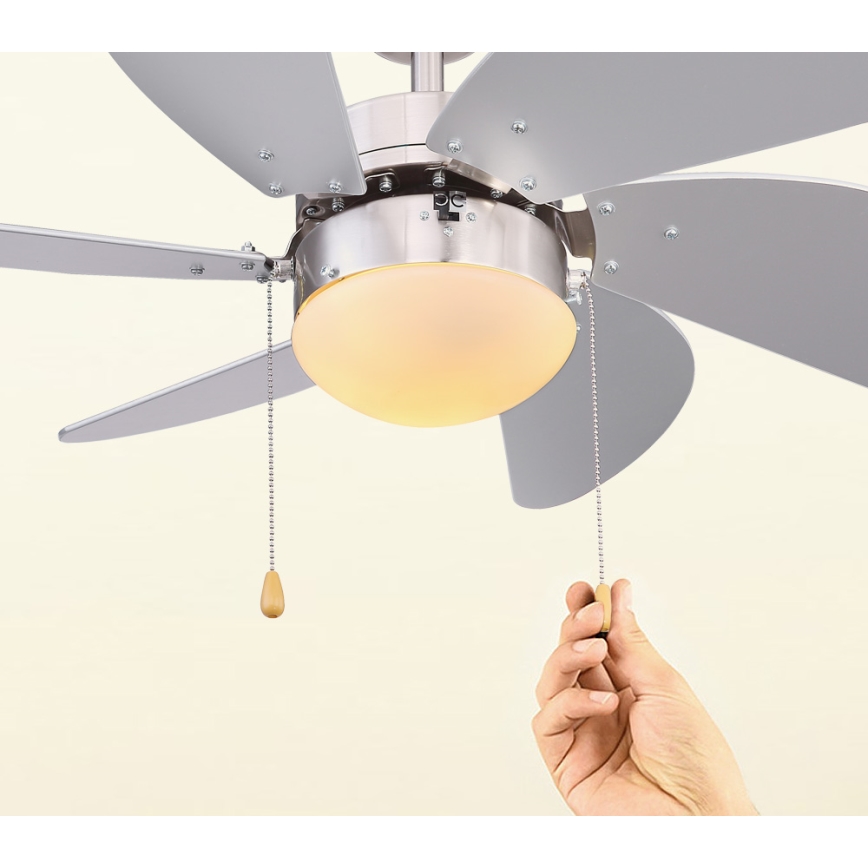 ZEVENTI - Laeventilaator FAMARA 1xE14/60W/230V hall