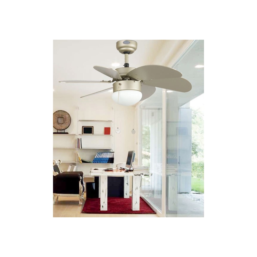 ZEVENTI - Laeventilaator FAMARA 1xE14/60W/230V hall