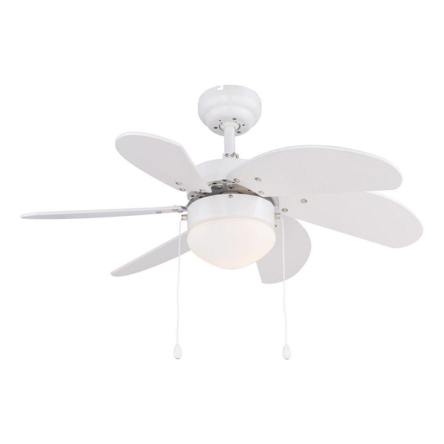 ZEVENTI - Laeventilaator FAMARA 1xE14/60W/230V valge