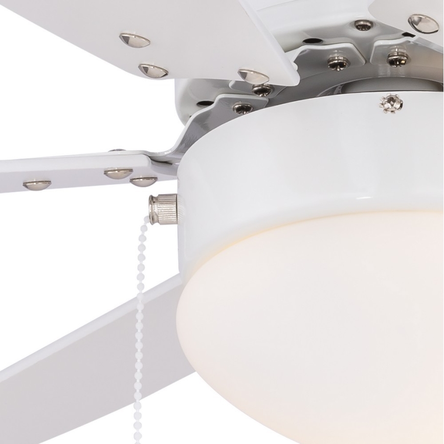ZEVENTI - Laeventilaator FAMARA 1xE14/60W/230V valge