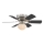 ZEVENTI - Laeventilaator GALDANA 1xE27/60W/230V hall/valge