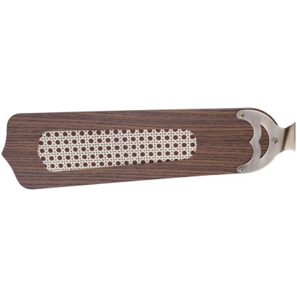 ZEVENTI - Laeventilaator NAVAGIO 1xE27/60W/230V pruun