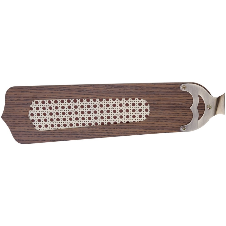 ZEVENTI - Laeventilaator NAVAGIO 1xE27/60W/230V pruun