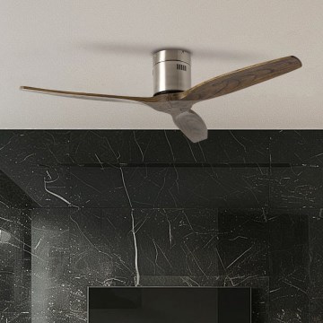 ZEVENTI - Laeventilaator SPELLO Wi-Fi Tuya mattkroom/tamm + kaugjuhtimispult