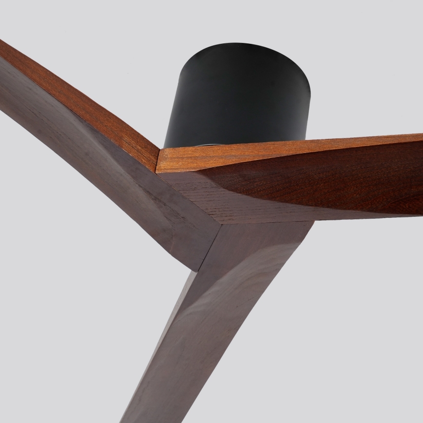 ZEVENTI - laeventilaator VELLON Wi-Fi Tuya must/pähkel + kaugjuhtimispult