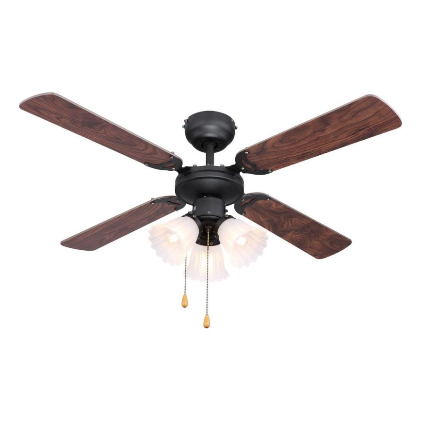 ZEVENTI - Laeventilaator ZURRIOLA 3xE27/60W/230V