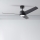 ZEVENTI - LED Hämardatav laeventilaator ORVIETO LED/18W/230V 3000-6000K Wi-Fi Tuya must + kaugjuhtimispult
